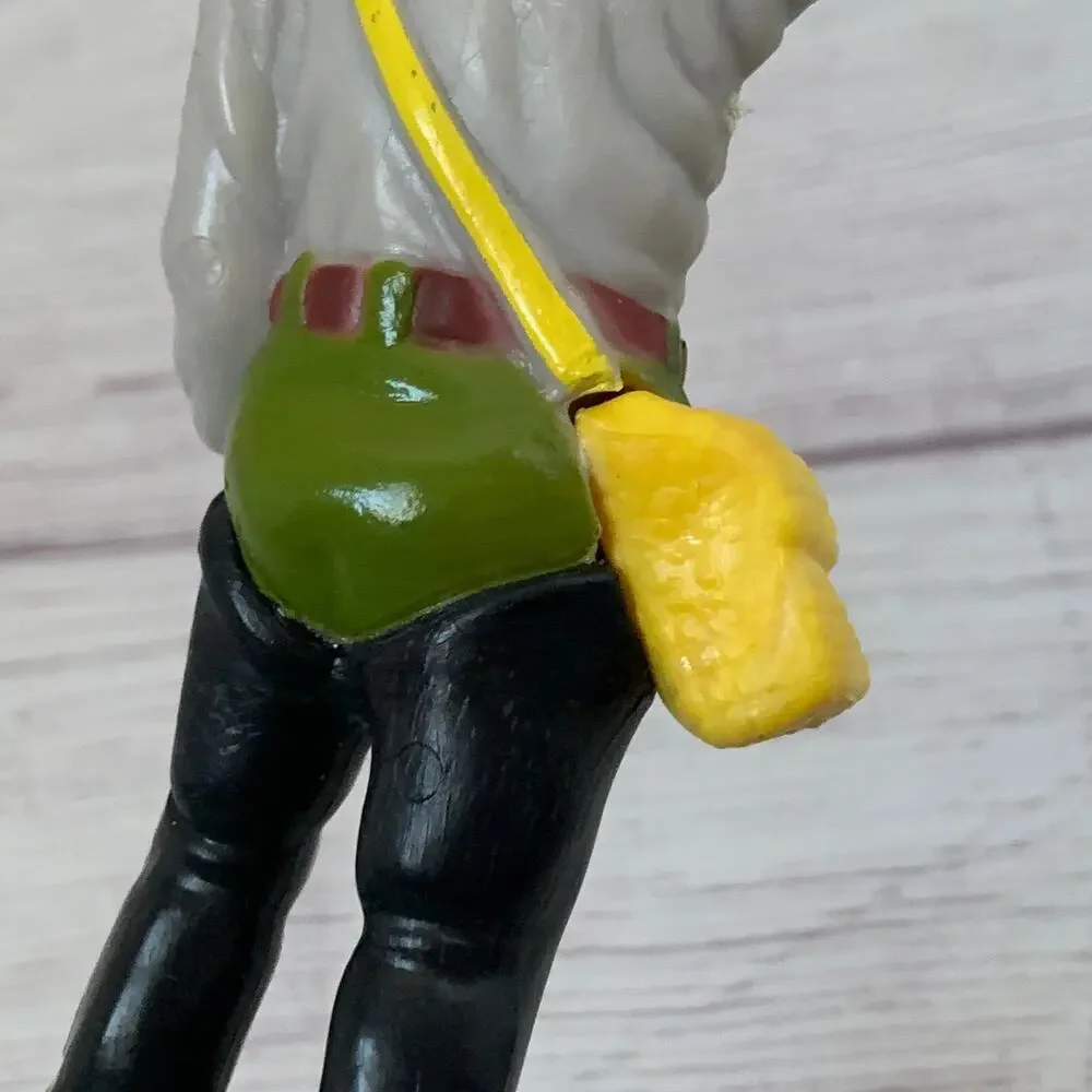 Vintage 1978 Wilton Fishy Situation Fisherman Cake Topper Figurine 5.25”H